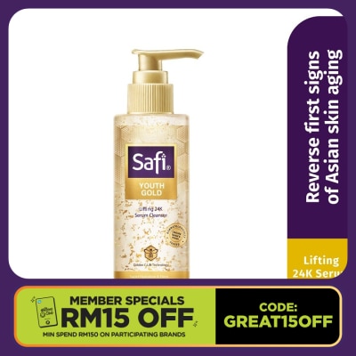 SAFI Youth Gold Lifting 24k Serum Cleanser 150ml