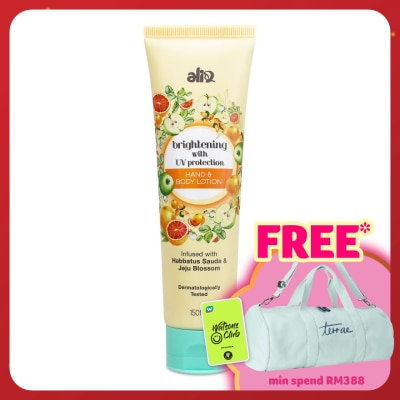 ALIA Brightening Hand & Body Lotion with UV Protection