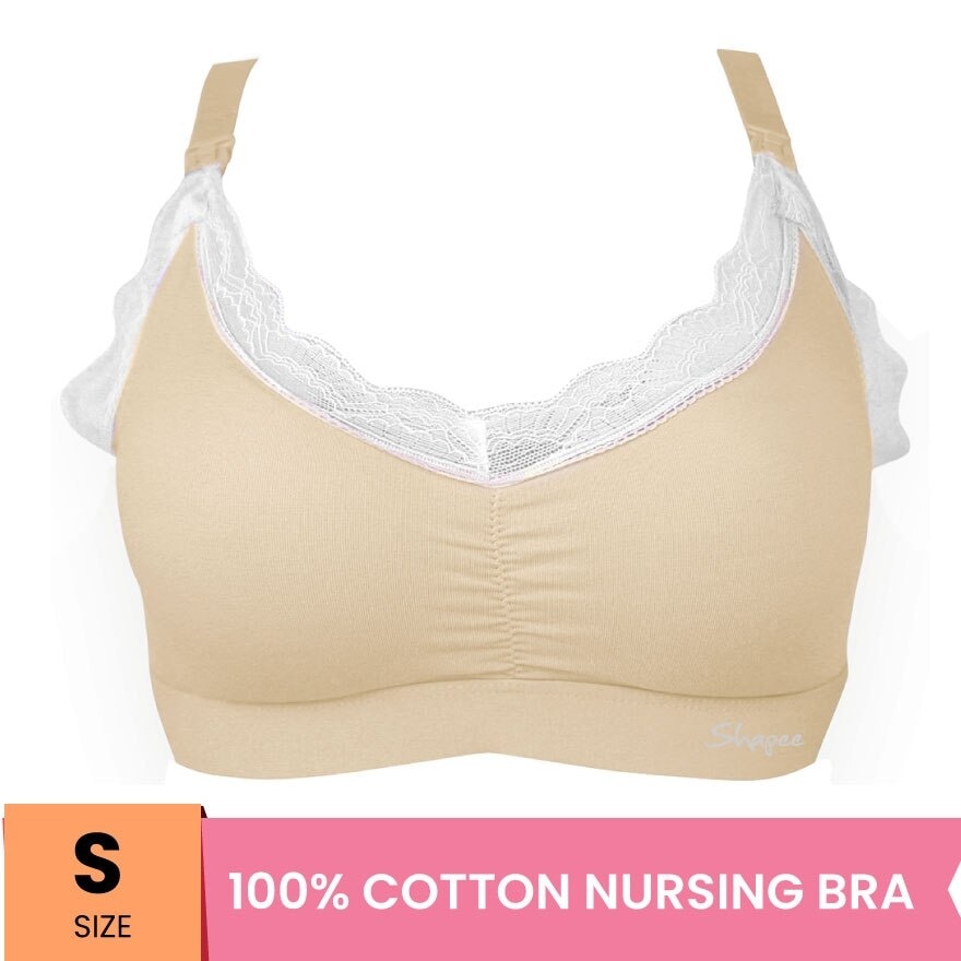 Lafee Nursing Bra S Beige