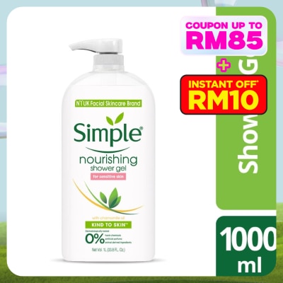 SIMPLE Kind To Skin Nourishing Shower Gel 1L