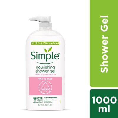 SIMPLE - Kind To Skin Nourishing Shower Gel 1L