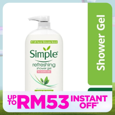 SIMPLE Kind To Skin Refreshing Shower Gel 1L