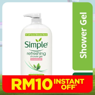 SIMPLE Kind To Skin Refreshing Shower Gel 1L