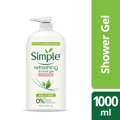 SIMPLE Kind To Skin Refreshing Shower Gel 1L