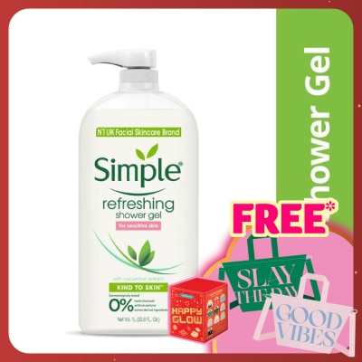 SIMPLE Kind To Skin Refreshing Shower Gel 1L