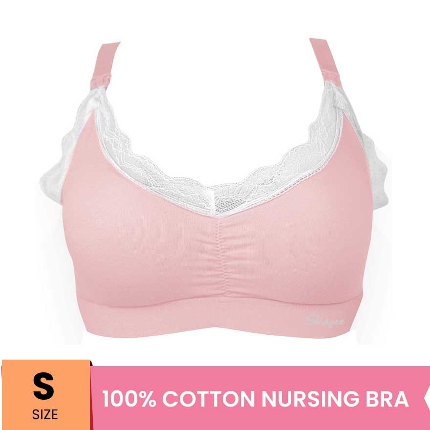 Lafee Nursing Bra S Pink