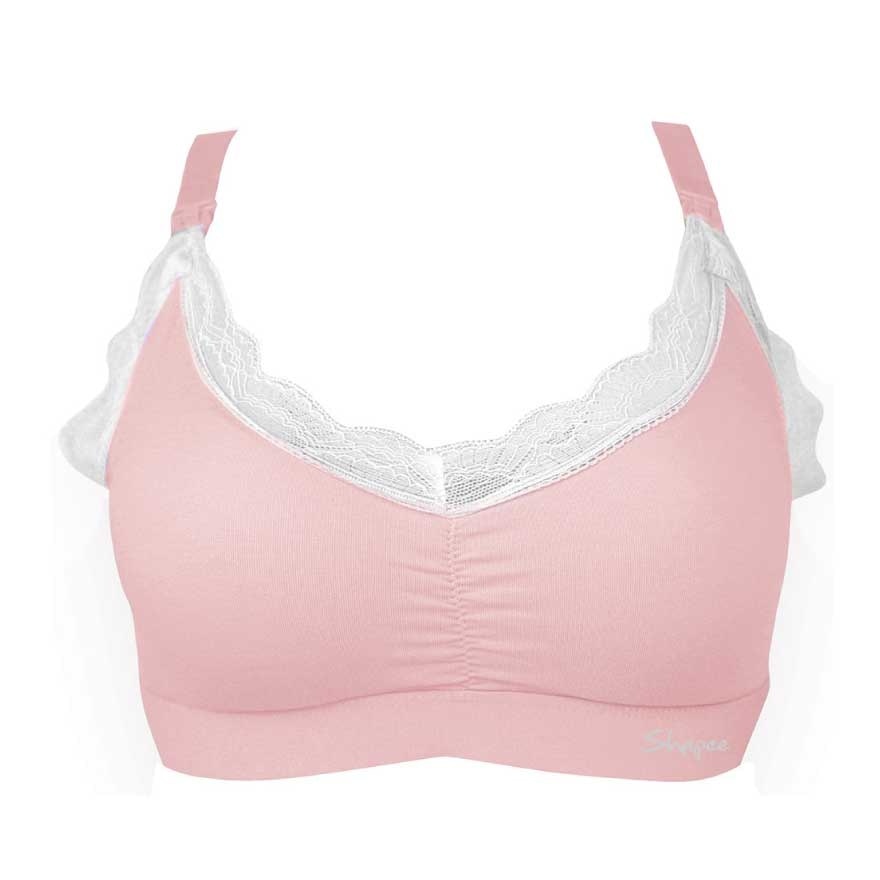 Lafee Nursing Bra S Pink