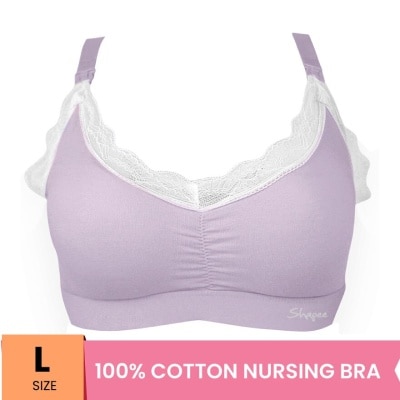 SHAPEE Lafee Nursing Bra Grey L size 1's