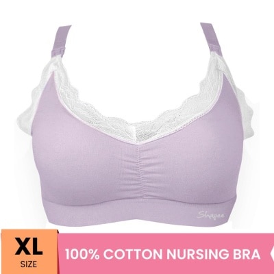 SHAPEE Lafee Nursing Bra XL Grey
