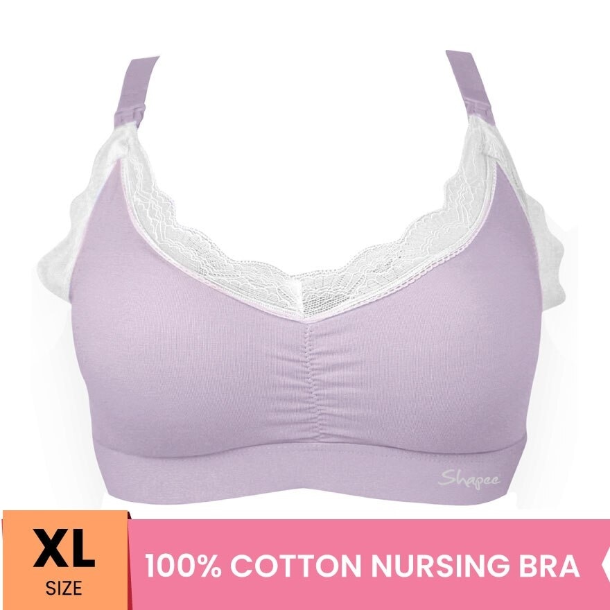 Lafee Nursing Bra XL Grey