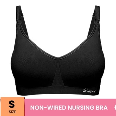 SHAPEE Luxe Nursing Bra S Black
