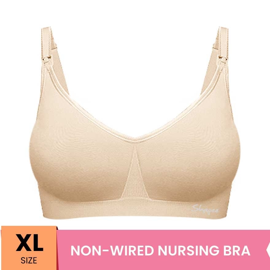 Luxe Nursing Bra XL Beige