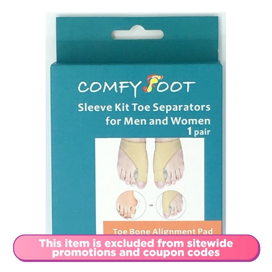 Sleeve Kit Toe Separators For Men And Women 1 Pair