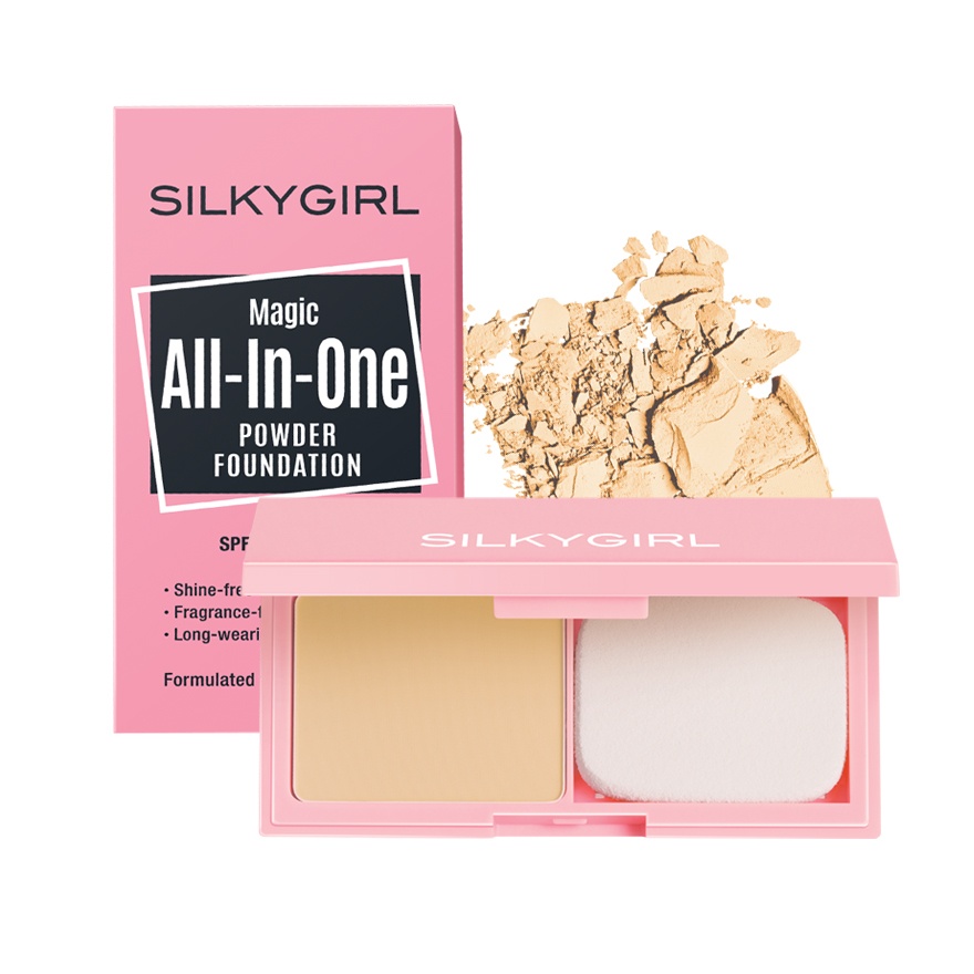 Magic All-In-One Powder Foundation 01 Ivory image