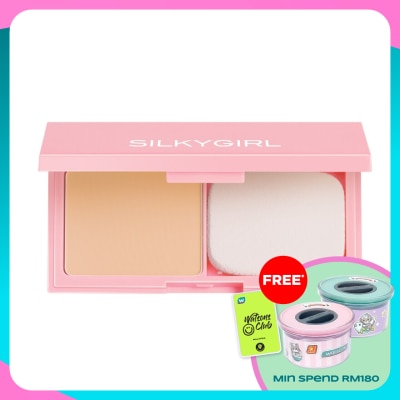 SILKYGIRL Magic All-In-One Powder Foundation 02 Natural Beige
