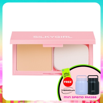 SILKYGIRL - Magic All-In-One Powder Foundation 02 Natural Beige