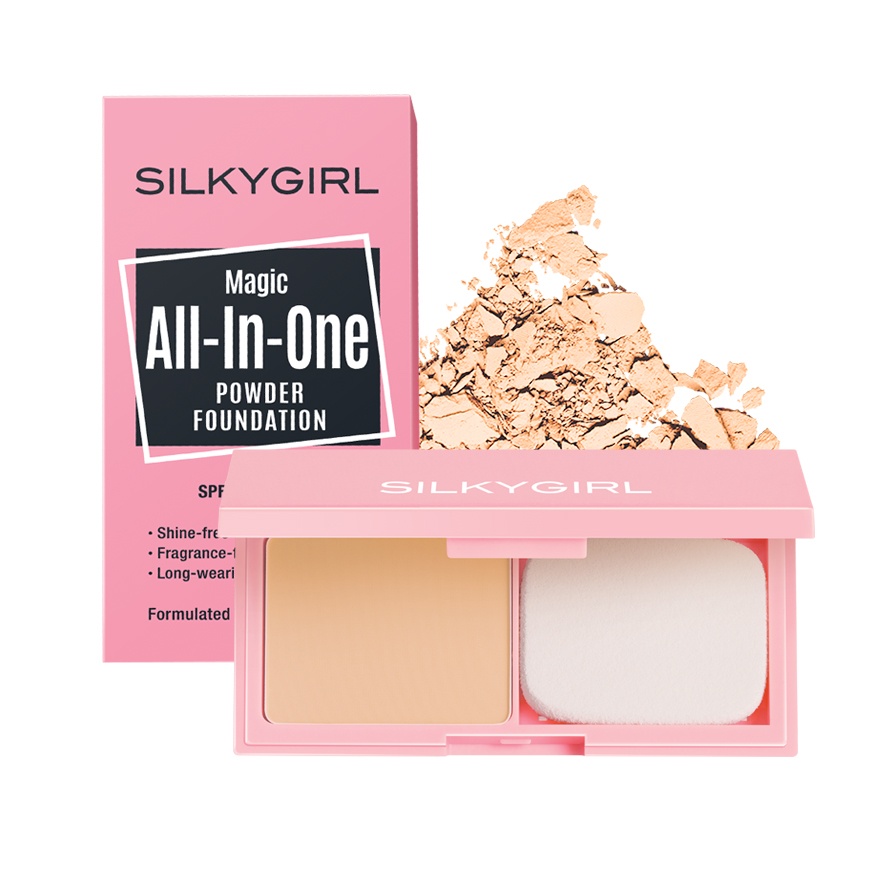Magic All-In-One Powder Foundation 02 Natural Beige image
