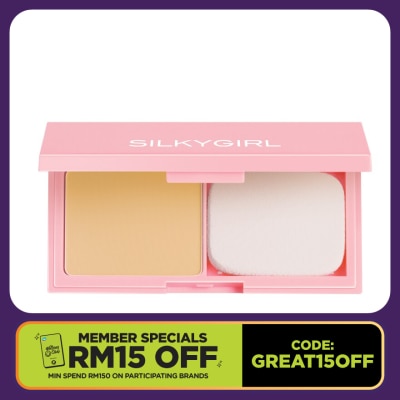 SILKYGIRL Magic All-In-One Powder Foundation 03 Natural Buff