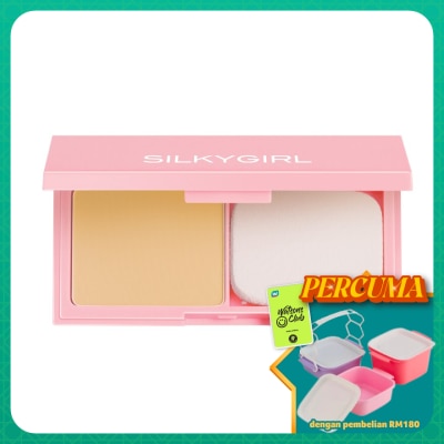 SILKYGIRL - Magic All-In-One Powder Foundation 03 Natural Buff