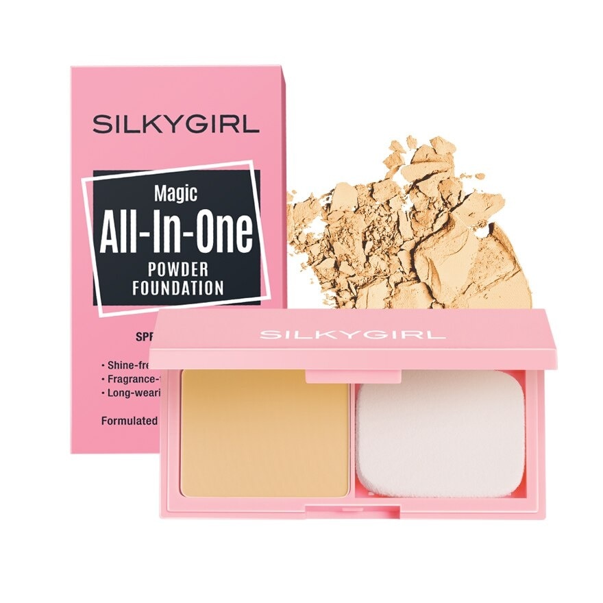 Magic All-In-One Powder Foundation 03 Natural Buff