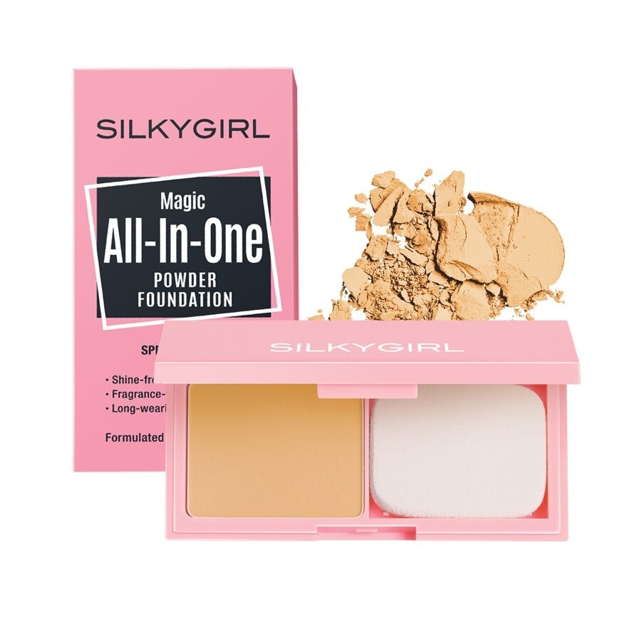 Magic All-In-One Powder Foundation 05 Natural Tan