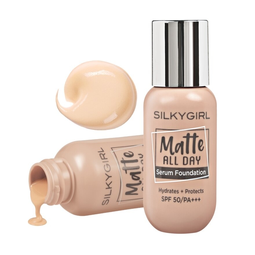 Matte All Day Serum Foundation 01 Ivory