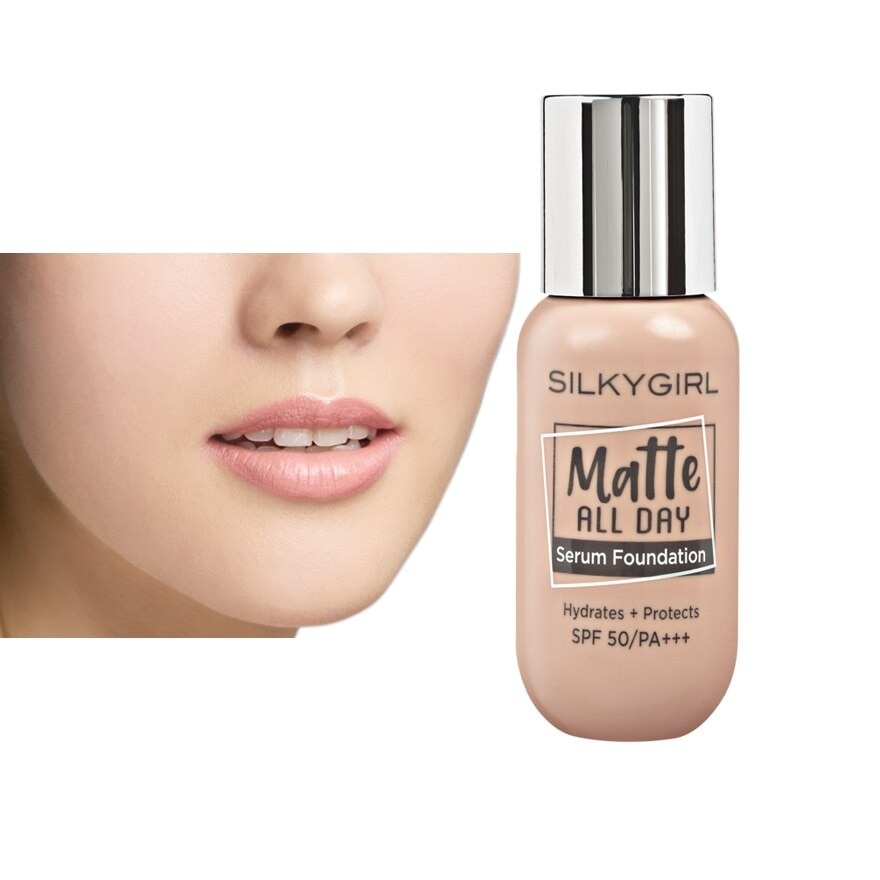 Matte All Day Serum Foundation 02 Natural Beige