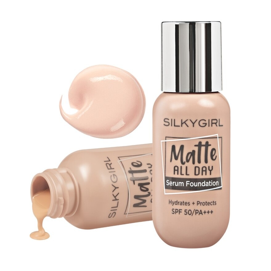 Matte All Day Serum Foundation 02 Natural Beige