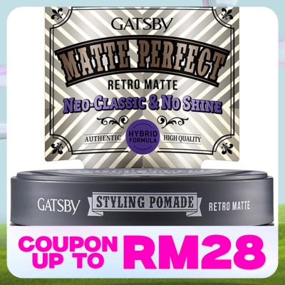GATSBY Styling Pomade Retro Matte 75g