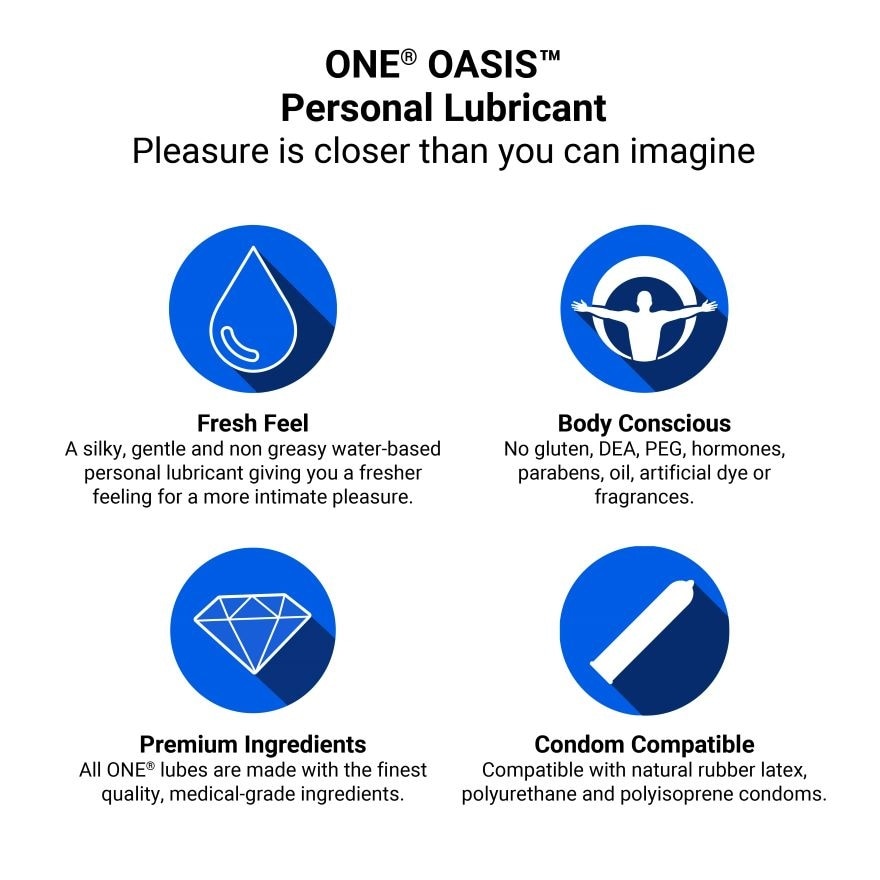 Oasis Personal Lubricant 60ml