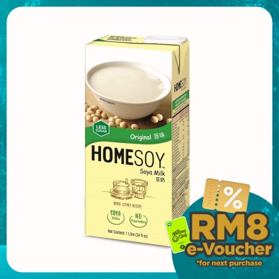 HOMESOY Original Soya Milk 1L (Less Sugar)