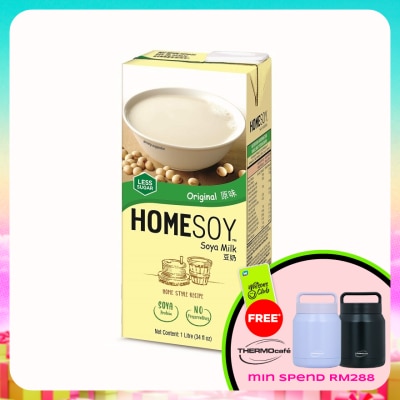 HOMESOY - Original Soya Milk 1L (Less Sugar)