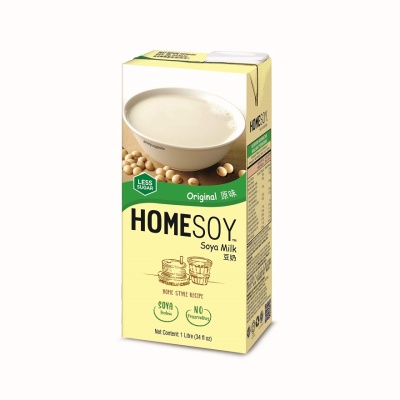 HOMESOY - Original Soya Milk 1L (Less Sugar) image