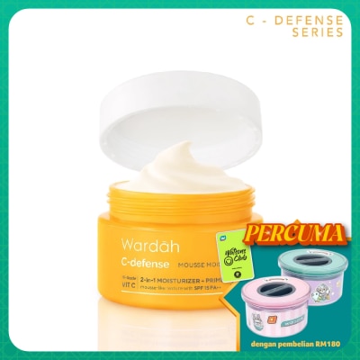 WARDAH C-Defense Mousse Moisturizer 30g