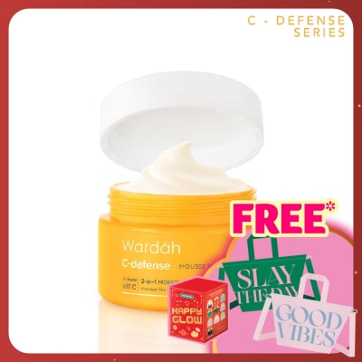 WARDAH C-Defense Mousse Moisturizer 30g
