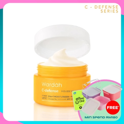 WARDAH C-Defense Mousse Moisturizer 30g