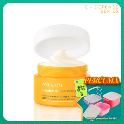 WARDAH - C-Defense Mousse Moisturizer 30g