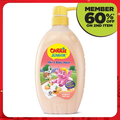 CARRIE JUNIOR Hair & Body Wash Apricot Yoghurt 700g