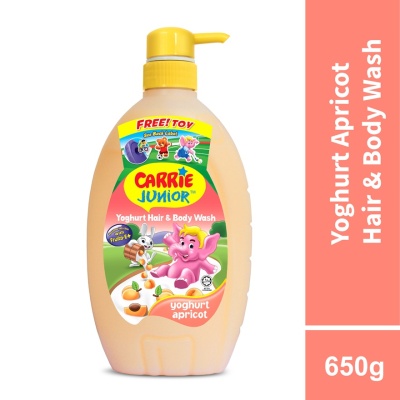 CARRIE JUNIOR Hair & Body Wash Apricot Yoghurt 650G image