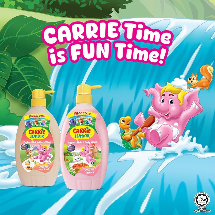 Hair & Body Wash Apricot Yoghurt 700g