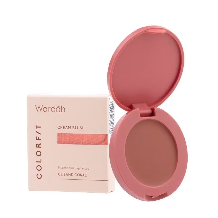 Colorfit Cream Blush 01 Sand Coral 3g