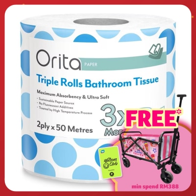 ORITA Orita Toilet Roll 2Ply x 50m