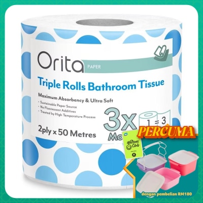 ORITA - Orita Toilet Roll 2Ply x 50m