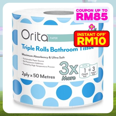 ORITA Orita Toilet Roll 2Ply x 50m