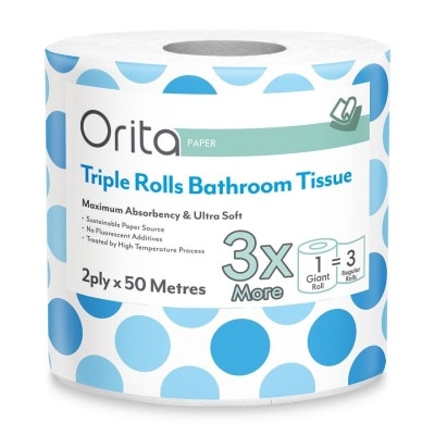 ORITA Orita Toilet Roll 2Ply x 50m