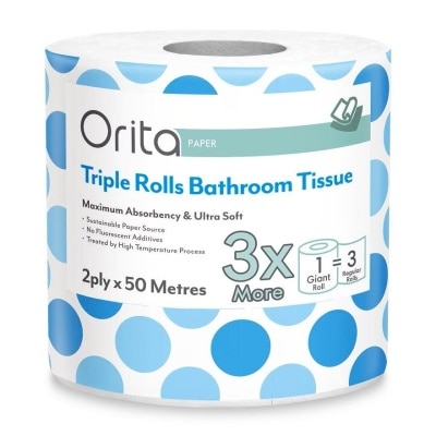 ORITA Orita Toilet Roll 2Ply x 50m