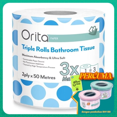 ORITA Orita Toilet Roll 2Ply x 50m