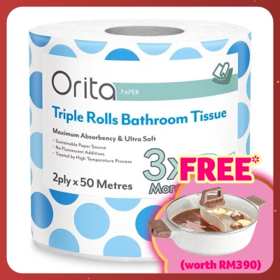 ORITA Orita Toilet Roll 2Ply x 50m