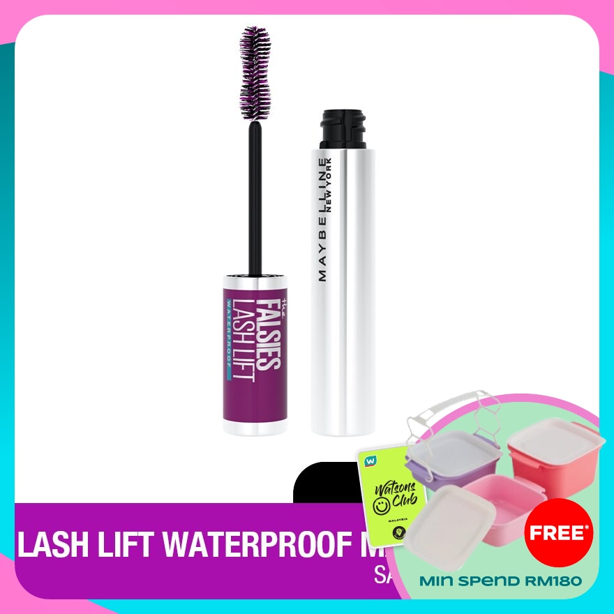MAYBELLINE Falsies Lash Lift Black Waterproof Mascara 1S