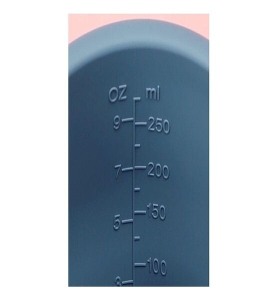 Silicone Sip-N-Snack Cup (250ml) - Bluestone